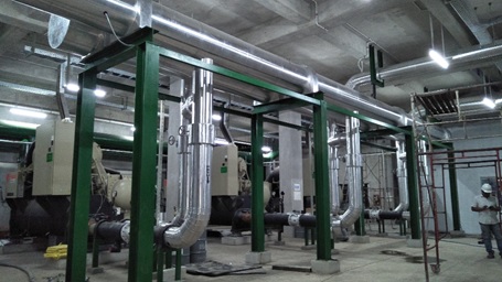 HVAC works at Bandung International Convention Center