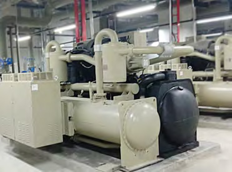 Chiller plant water-cooled